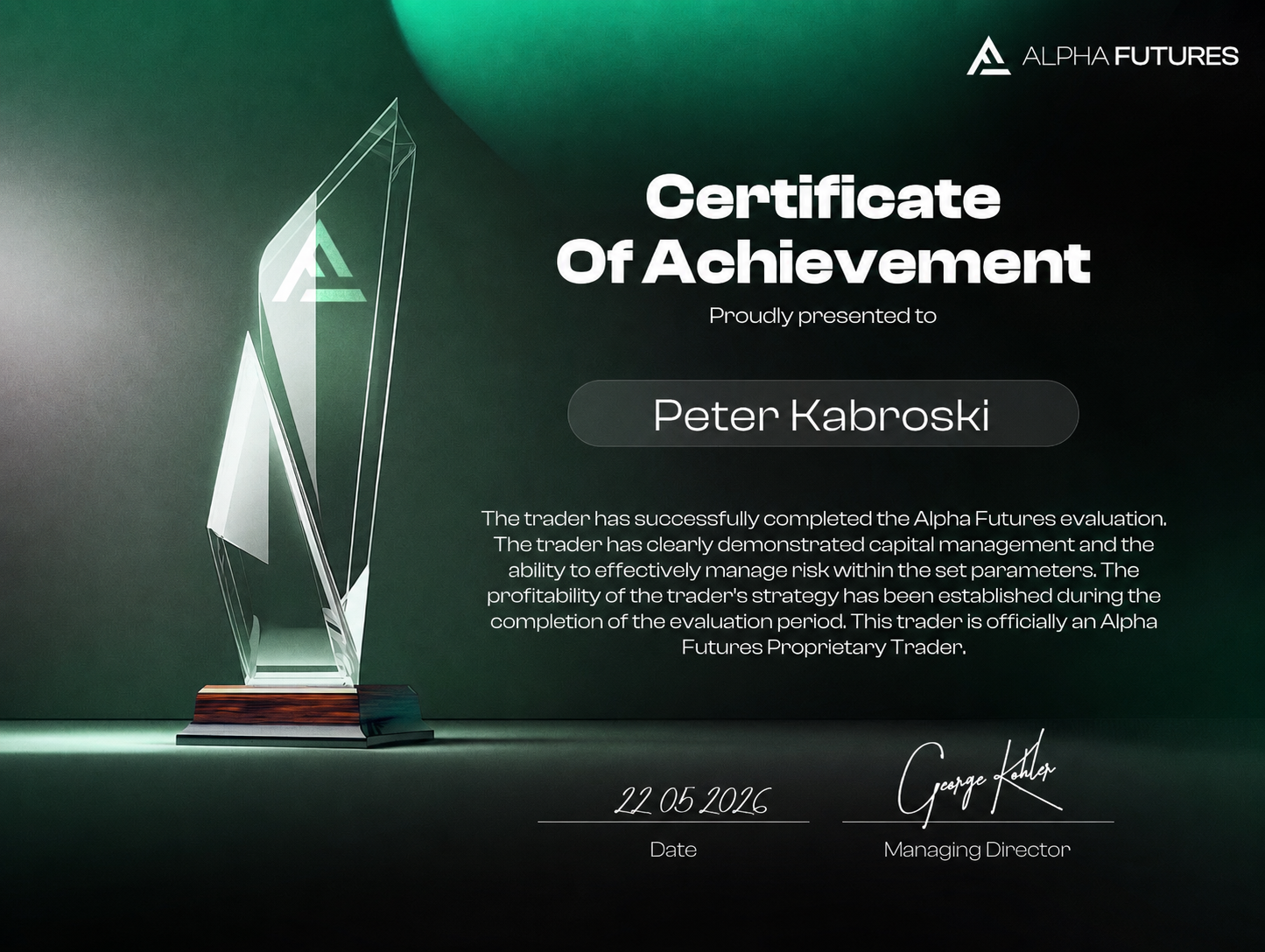 Student funded account pass 3